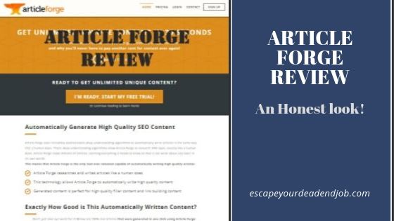 Article forge review