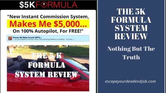 The 5k formula system review