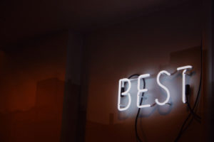 IMage of sign that says Best