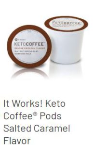 image of Keto coffee pods
