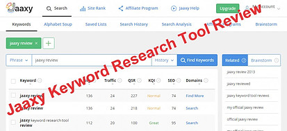 jaaxy keyword research tool