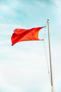 image of a redflag