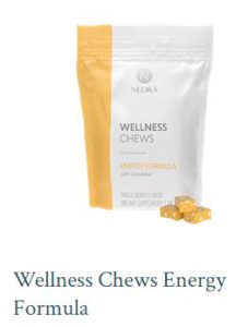 image of Neora wellness chews bag from website