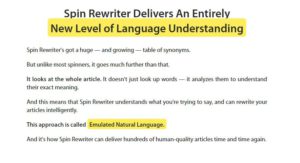 spin rewriter 9 review - What is it.