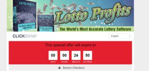 lotto profits web page