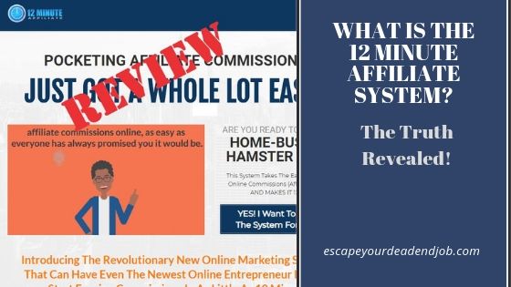 Review Trusted Reviews  Affiliate Marketing 12 Minute Affiliate System
