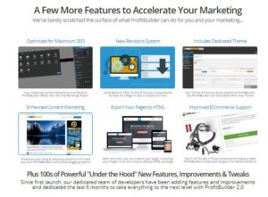 wp profit builder additional features